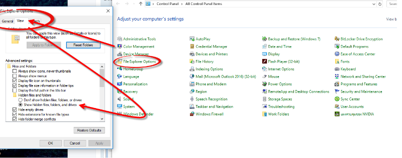 วิธีลบแมคโคร