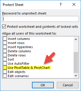 Allow Pivot